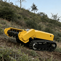 Trituradora Forestal de Servicio Pesado con Control Remoto Eléctrico, Trituradora de Martillos para Recuperación de Terrenos, 1000mm, Precio de Fábrica para Venta al por Mayor