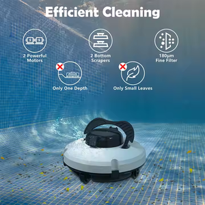Robot DE LIMPIEZA DE PISCINAS comercial Sistema de succión de aguas residuales de servicio pesado con filtros multietapa para piscinas enterradas - Product Image 3