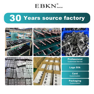 Ebkn Tuya स्मार्ट दरवाजा लॉक 3 डी फेस फिंगरप्रिंट पहचान बैटरी संचालित स्टील स्वचालित मुख्य वाईफाई क्लाउड कनेक्टेड ऐप नेटवर्क - Product Image 5