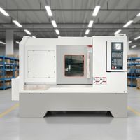 Tour CNC à lit incliné XMK-46 à grande vitesse, haute précision, haute rigidité, moyenne capacité, tour CNC à 2 axes avec 1 an de garantie