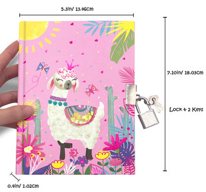 Custom Protect Girls Secret <strong>Lockable</strong> Diary Hardcover Journals A5 <strong>Notebooks</strong> Wholesale - Product Image 5