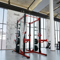 Gimnasio comercial personalizado y ejercicio en interiores equipo de fitness de acero máquina Smith multifuncional Origin Trainer Power Squat Rack