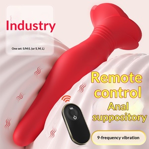 Set de tapones anales de silicona para adultos, vibrador anal, tapón anal, juguete sexual anal - Product Image 2