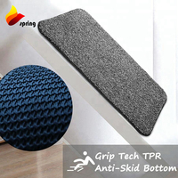Paillasson d'entrée intérieur antidérapant Polyester tapis de sol PVC support avant extérieur tapis personnalisés pour porte de la maison