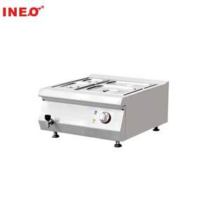 Calentador eléctrico de alimentos para buffet de acero inoxidable, mesa de vapor de alimentos comercial, calentador de alimentos, exhibición de Buffet, equipo de cantina para empleados - Product Image 1