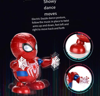 2024 nouveau Design jouets à piles danse Robot héros super-héros figurine électronique jouet danse héros lumière et musique