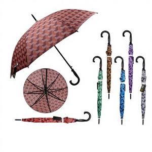 Paraguas Plegable de Tres Secciones, Tradicional y Casual, de 27 Pulgadas, Semi-Automático, Estilo Glam y Bohemio, 41 (Colores Variados) piezas/caja, Modelo 83322 - Product Image 1