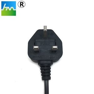 UK BS IEC 3 Pin <strong>Plug</strong> Computer Use Insulated Salt Lamp Wire Cord <strong>with</strong> 303 On/off <strong>Switch</strong> - Product Image 2