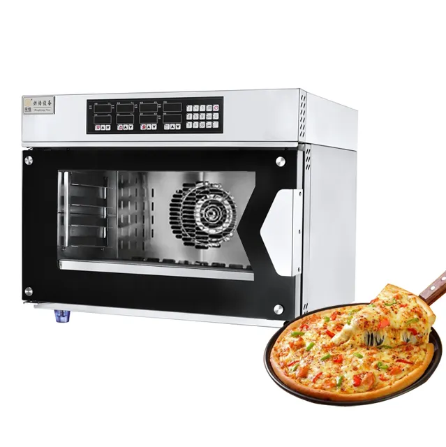 60L Hot Air Oven Đặc Điểm Kỹ Thuật 3.5kw 4 Khay Bánh Pizza Bánh Mì Bánh Thiết Bị Máy Móc Và Thiết Bị Công Nghiệp Khác