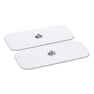 Elettrodi Adesivi 4x8cm con Clip per Apparecchiature di Fisioterapia TENS/EMS - Product Image 5