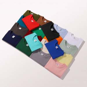 Camiseta Personalizada de Alta Calidad, 100% Algodón, Casual, Transpirable, Unisex, Cuello Redondo, Manga Corta, Largo Regular, Jersey Grueso de 230g - Product Image 2