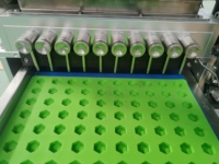 DE QDMECH Machine de fabrication de petits bonbons à la gelée en acier inoxydable entièrement automatique prix de gros avec roulements durables