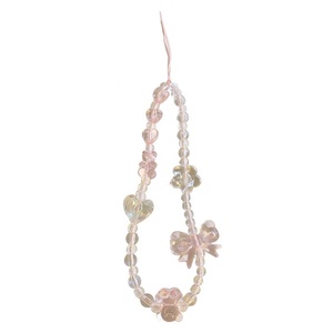 Lanière de téléphone portable 2026, porte-clés, femme, fille, coréen, rose, ours, papillon, fleur, sangle de téléphone, charme, chaîne, sac, <span class=keywords><strong>pendentif</strong></span> pour étui - Product Image 3