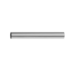 Desagüe de latón cromado liso de 30 x 250 mm de longitud y 6,4 cm para lavabo de baño - Product Image 1