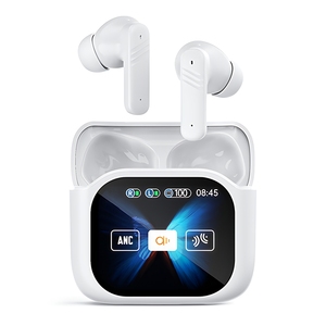 Audífonos Inalámbricos LX-50 ANC ENC TWS de Buena Calidad, Audífonos Intrauditivos con Bajos de Alta Fidelidad, Cancelación de Ruido Estéreo, Audífonos Inalámbricos con Pantalla Táctil - Product Image 1