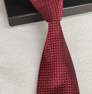 Мужской жаккардовый галстук из полиэстера - Product Image 2