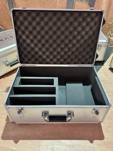 Reinforced Aluminum Frame Plywood Case with Custom <b>Foam</b> for Heavy Duty Portable Hardware Accessory and Equipment Storage <b>Box</b> - Product Image 5