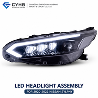 Phares avant LED Star-Diamond avec feux de jour pour Nissan Sylphy 14e génération (2020-2022) – Kit de mise à niveau
