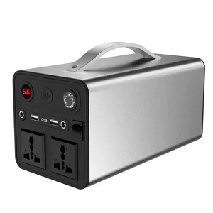 Factory Wholesale 300w 333WH/90000mah Energy Storage Li-ion Battery Outdoor Power Bank Ac Usb PortablePower Supply