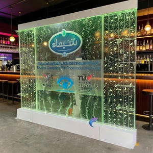 เสาไฟ LED แบบกำหนดเองพร้อมผนังอะคริลิคแบบฟองอากาศสำหรับตกแต่งงานปาร์ตี้ - Product Image 3