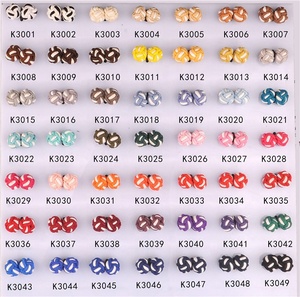 Mancuernillas <span class=keywords><strong>de</strong></span> Cuerda Elástica <span class=keywords><strong>con</strong></span> Nudo Trenzado para el Día del Padre, Disponibles en Textiles y Artesanías - Product Image 5