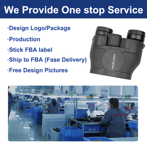 BIJIA 10x30 소형 미니 쌍안경 IPX6 방수 쌍안경 성인과 어린이를위한 모든 광학 유리 렌즈 조류 관찰 - Product Image 4