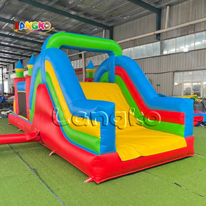 Équipement de jeux d'extérieur à prix réduit : Combo château gonflable avec toboggan, château gonflable pour enfants, parcours d'obstacles gonflables - Product Image 4