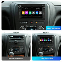Autoradio Android 7 pouces 8 Go pour Buick Enclave GMC, montage sur tableau de bord, écran tactile capacitif IPS 1024x600, CarPlay, Android Auto