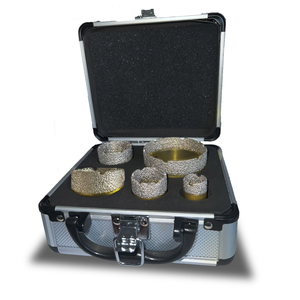 Brocas de sierra de agujero recubiertas de diamante de alto rendimiento 8 piezas M14 caja de aluminio duradera herramientas de perforación de precisión para Metal <span class=keywords><strong>modelo</strong></span> <span class=keywords><strong>036</strong></span> - Product Image 6