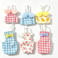 Couche lavable et réutilisable pour perroquet, combinaison de vol pour oiseaux avec sangles réglables, vêtements mignons pour perruches, calopsittes, agapornis, conures
