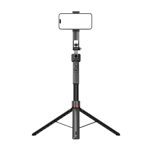 AI Intelligent Face Tracking 170cm Extendable Selfie Stick Multifunctional 360 Degree Rotating Anti-Shake Tripod Stand