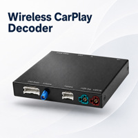Boîtier décodeur sans fil CodeLynk CarPlay Android Auto pour mise à niveau de l'écran d'origine NBT CIC EVO NTG4.5 NTG5.0 A3 A4 A5 A6 Q5 RX NX ES GS