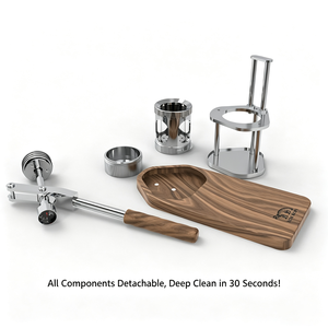 <span class=keywords><strong>Cafetera</strong></span> Espresso Manual Aleman, Bomba <span class=keywords><strong>de</strong></span> Mano Portátil, Mini 58mm, 9 Bares, Sin Electricidad, Para Casa, Aire Libre y Camping - Product Image 6