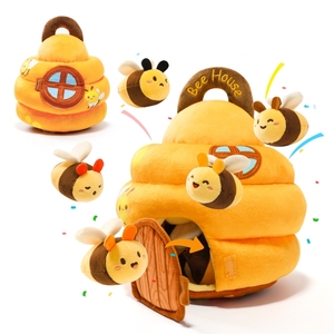 Sozzy bé Bee nhà đồ chơi sang trọng thiết lập, phát triển đồ chơi cho <span class=keywords><strong>6</strong></span>-12 tháng trẻ sơ sinh, an toàn & mềm bé quà tặng - Product Image 2