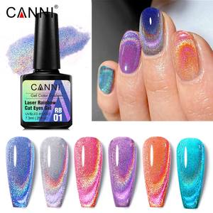 CANNI <strong>Omnipotent</strong> Cat Magnetic Gel Nail Polish Holographics Reflective Rainbow Gel Semi Permanent UV Gel Varnish Ememals - Product Image 4