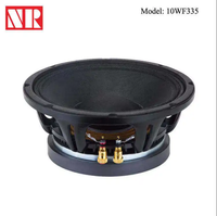 Haut-parleur de milieu de gamme 10 pouces 600W RMS, transducteur professionnel 3 pouces, woofer durable à aimant en ferrite pour sonorisation de scène en ligne, 10WF335