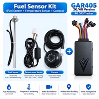 Traceur GPS 4G avec kit capteur de niveau de carburant RS232 GAR405 SG001 pour flotte de bus et autocars