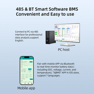 XJスマート<span class=keywords><strong>BMS</strong></span> 4S-20S 24V 25.6V <span class=keywords><strong>48V</strong></span> 60V 72V 150A 200A 250A RS485/UART BT バランス NTC <span class=keywords><strong>LifePO4</strong></span> NMC リチウムイオン Li-ion ナトリウムイオン <span class=keywords><strong>BMS</strong></span> - Product Image 4