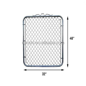 Porte de jardin <span class=keywords><strong>anthracite</strong></span> 100cm porte de clôture en treillis métallique porte de jardin privé Manwalk - Product Image 5