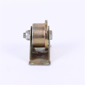 <span class=keywords><strong>Roue</strong></span> de <span class=keywords><strong>guidage</strong></span> coulissante de haute qualité, poulie de porte coulissante en acier de couleur, <span class=keywords><strong>roue</strong></span> de rail industriel, V, U, H, T - Product Image 6