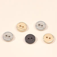 Boutons-pression rétro en alliage de zinc à deux œillets, placage anti-décoloration, motifs étoile et cœur diamant, lavables, vente en gros, mode