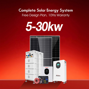 Complete <b>Solar</b> Energy System <b>SOLAR</b> LFP Battery Home Energy System <b>Kit</b> 5-30KW MPPT 3kW 5kW 6kW 8kW 10kW Lithium - Product Image 2