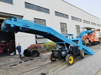 KAPURO MWB-50 Cargadora de correa de 4 ruedas Mucking Loader de alta eficiencia, 50 m³/h, para minería de pequeñas minas