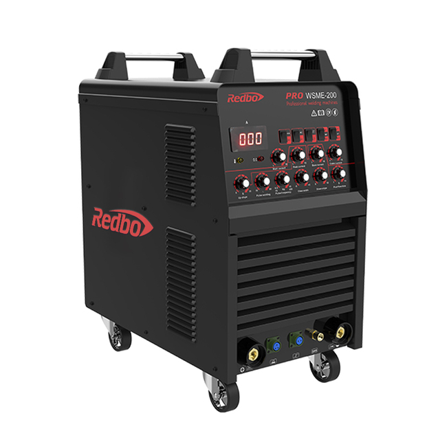 Industrial Ac Dc Pulse Aluminium Tig Welding Machine 220V MOSFET Inverter Arc MMA Argon WSME 200 2T 4T AC/DC Pulse TIG Welder