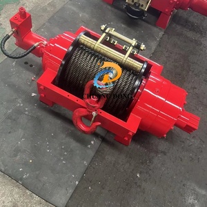 8Ton 17600Lbs CD Brand Hydraulic Winch Stainless Steel Rope 78KN Max Pulling Force 15m Rope Length Truck Towing Recovery Remote - Product Image 4