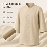 Chemise habillée noire ajustée à manches longues pour hommes avec logo personnalisé, idéale pour le bureau, service OEM ODM