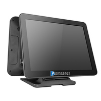 Licon pos máquina 15,6 pulgadas todo en una PC pantalla táctil para pago quiosco restaurante
