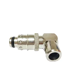 good price brass fitting supplier french mold coupling female RPL08 bridge mold quick couplings pipe nipple