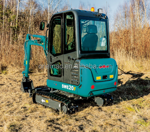 Marca di Mini Escavatori N.1 in Cina per l'Europa, SWE20F 1,94 Tonnellate, Garanzia di 1 Anno, Motore Yanmar Pronto per Siti UE - Product Image 3