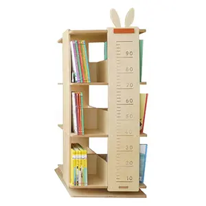 Kinder Bücherregal Kinder schrank Spielzeug Lager regal Schlafzimmer möbel Hochwertiges Holz Bücherregal